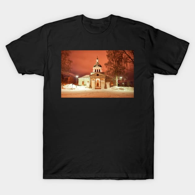 The Church of the Eerie Red Skies T-Shirt by krepsher